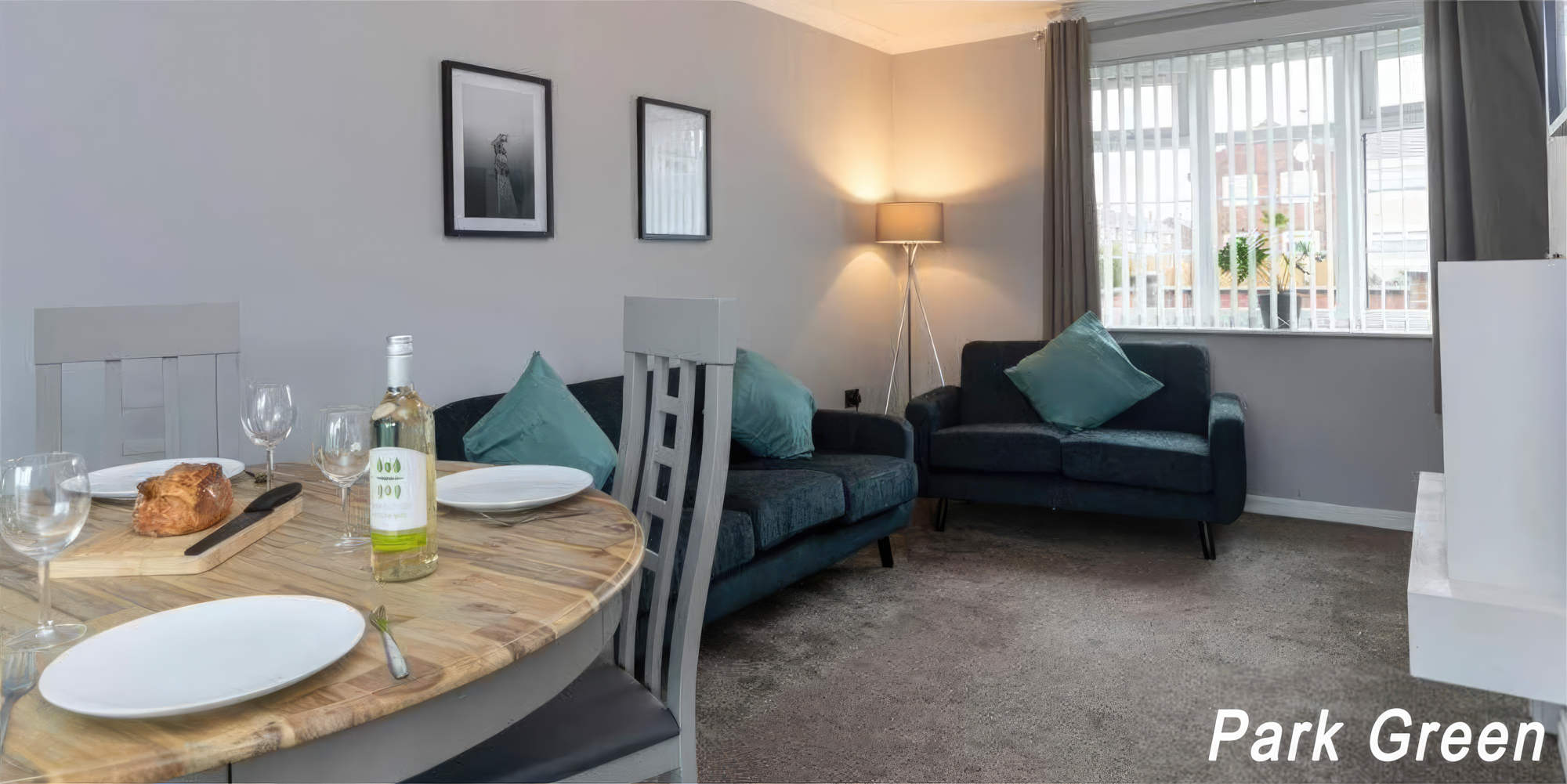 Stay In Billingham - Park Green: living room