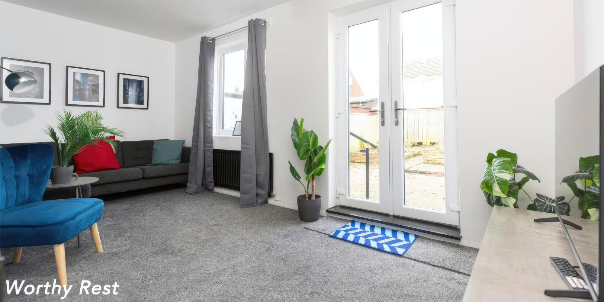 Stay In Billingham - Worthy Rest: living room